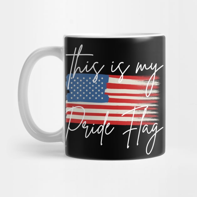 USA This is My Pride Flag by The WYLD Tribe